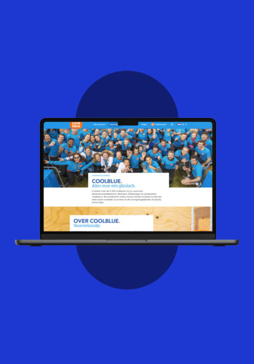 Werken-bij website voor recruitment marketing
